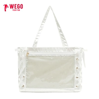 Атласный белый