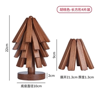 Набор длинных клауз орехового цвета [основа + четыре штуки]