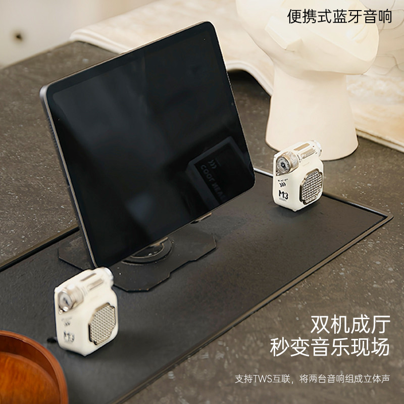 Lafeng Chuangmeng Bluetooth Speaker 2025 New Model Subwoofer Outdoor Portable High-Quality Sound Card-Insertable Mini Small Speaker