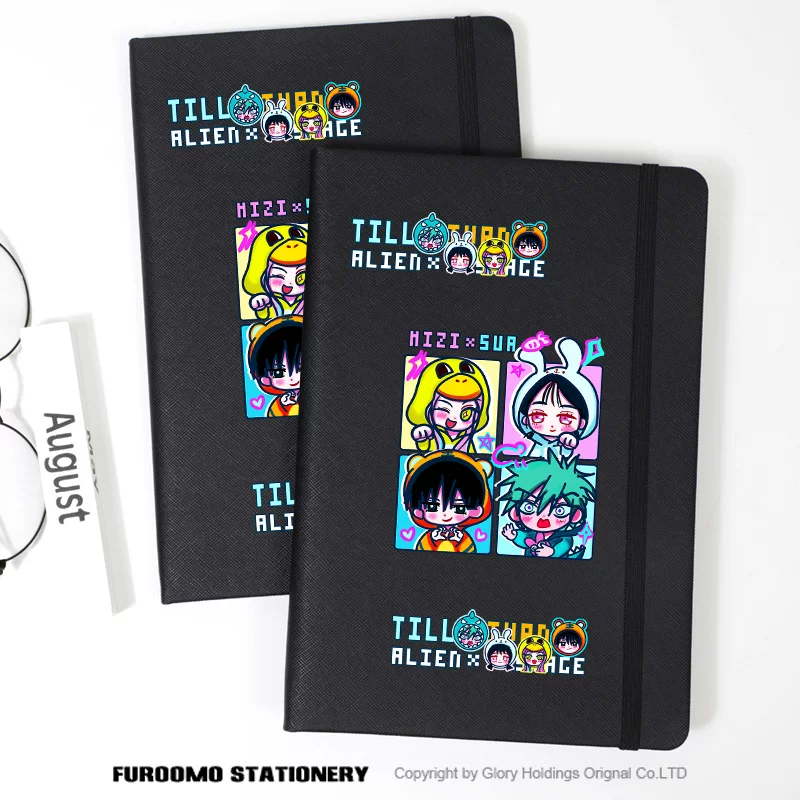 Alienstage surrounding Till Ivan alien alien stage anime fellow notepad notebook