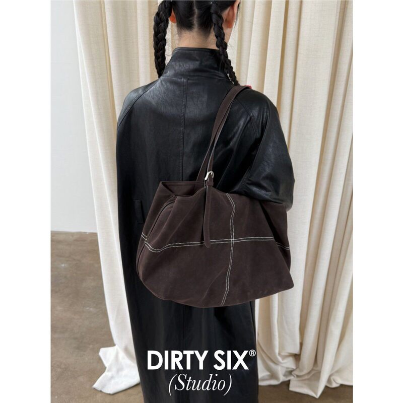 Concerto Alternative City Tote Bag Matte Style Large Capacity Soft Leather Tote Bag