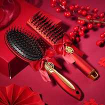 Mirror comb set mirror comb wedding pair red bride dowry wedding supplies
