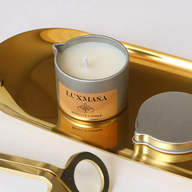 luxmasa蜡烛出口尾单的LOGO