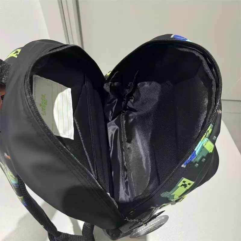 Cartoon school bag, universal backpack with zipper