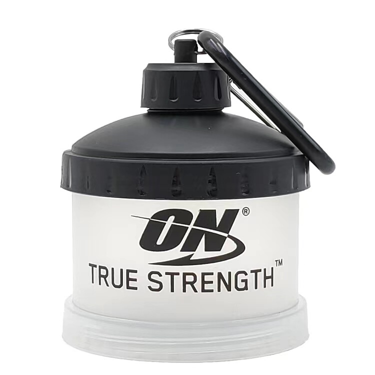 On Protein Powder Portable Small Box Fitness Supplement Food-Grade Storage Box Muscle-Building Powder Sealed Box Large Capacity