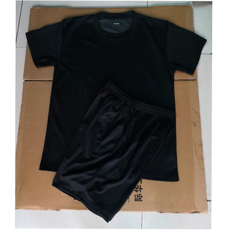 际华3543黑色无标体能服：低调奢华，你的日常运动新宠！