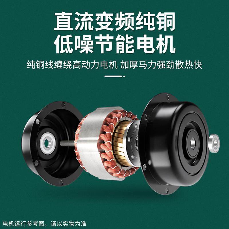 Exhaust Fan Bathroom Ventilation Fan Wall-Mounted Glass Powerful Household Duct Exhaust Fan Silent