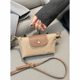 Cross-Border Retro Dumpling Bag 2025 New Single Shoulder Crossbody Bag Fashionable Handbag Simple and Unique Color-Blocking Casual Bag
