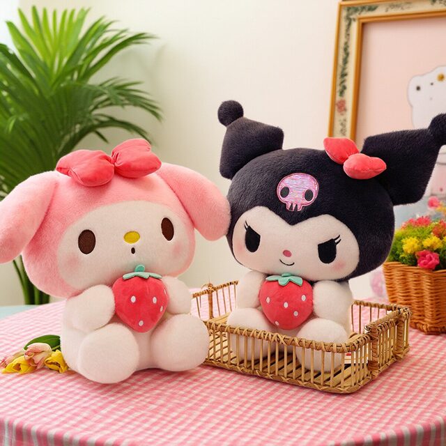 Coolomi Doll Lolita Kuromi Doll Melody Doll Girl's Bedside Rag Doll Holiday Gift