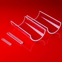 Instrument tube glass tube frequency furnace high temperature resistant tube translucent stone heating tube quartz pure customized blast furnace quartz