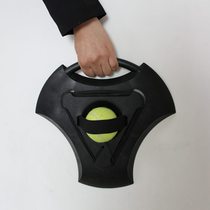 Set of elastic rope tennis trainer sparring device with line professional single rebound practice beginner base