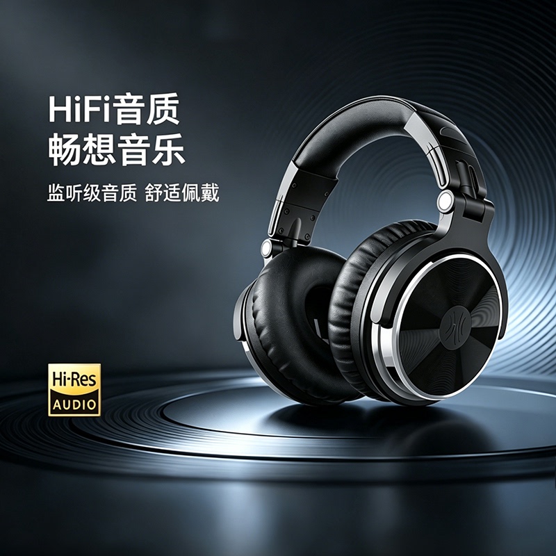 Berlin Sound Over-Ear Music Monitoring Headphones Sound Card Dedicated Dj Electric Piano Hifi Sound Quality Headset
