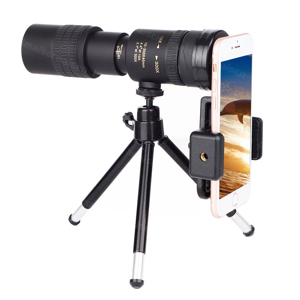(Cross-border trading), adjustable telescope, mobile phone, 300x, x40