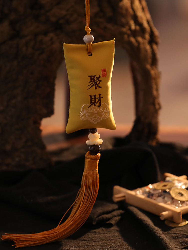 Festive incense bag car bag incense bag carry-on car pendant bag empty bag Dragon Boat Festival incense bag gift