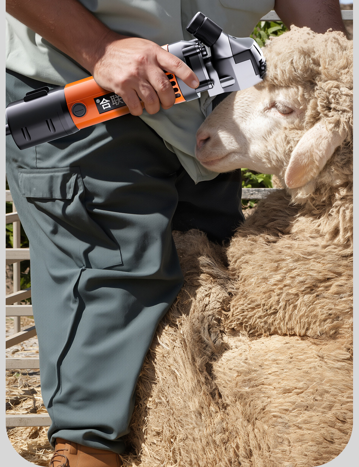 Ножницы 电动羊毛剪专用给绵羊剃毛的剪子脏羊剪毛机剃毛神器大功率电推子