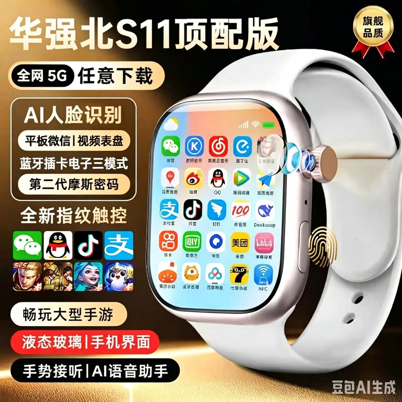512g New Huaqiangbei S11 Smartwatch Student Phone with Sim Card Slot, Full Netcom 5g Cellular, Dynamic Island 512g New Huaqiangbei S11 Smartwatch Student Phone with Sim Card Slot, Full Netcom 5g Cellular, Dynamic Island