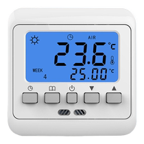 (博阳新品)C08欧式采暖温控器 电热膜背光数显智能温控器
