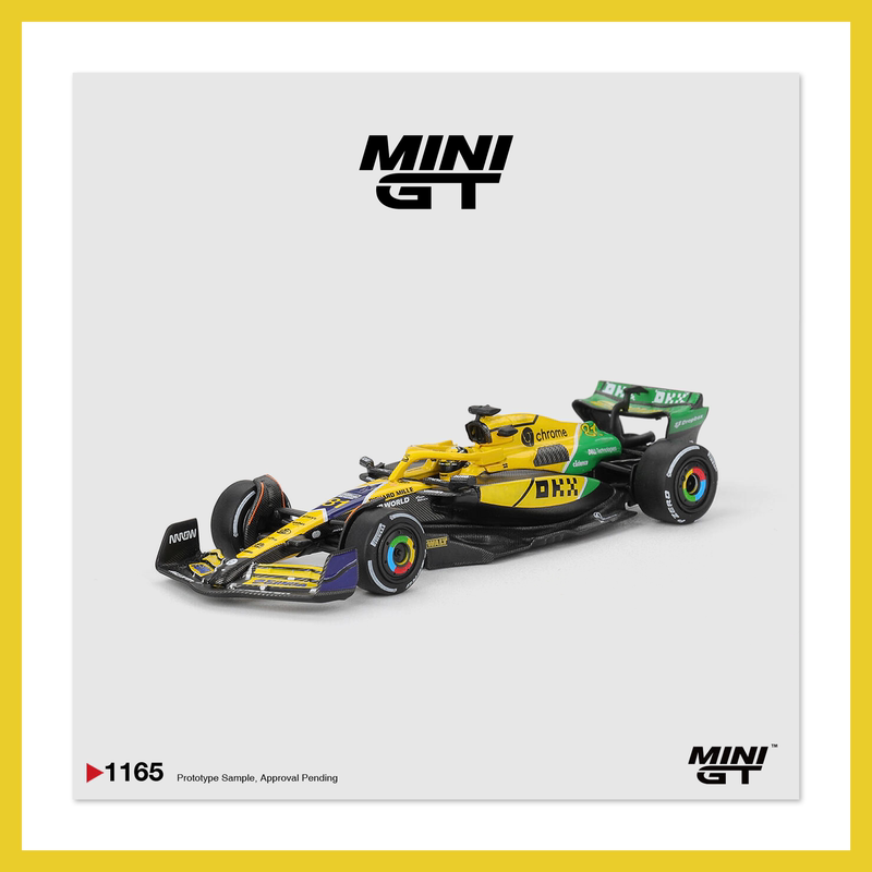 [Coming Soon] Minigt[1165] Mclaren 81 Piastri Monaco 1:64 Alloy Car Model