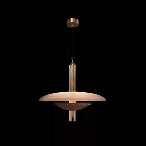 Apparatus Modern Retro Restaurant Glass Chandelier Bedroom Bedside Living Room Exhibition Hall Model Room Designer Lamp