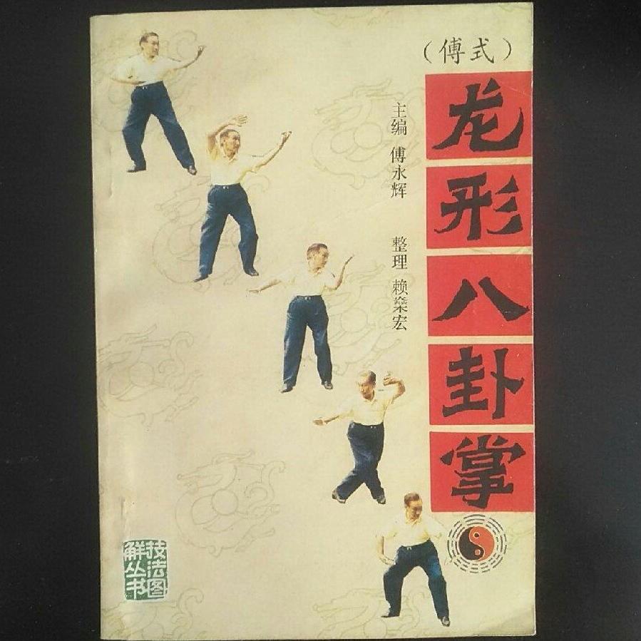 龙形八卦掌傅式傅永辉正版武术武功阴阳八卦掌法书籍原版旧书