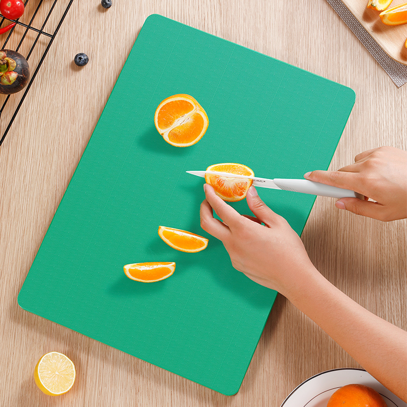 Antibacterial and mildew-proof plastic cutting board chopping block Home rectangular accounting for plate cutting plate knife plate case plate kitchen panel chopping block