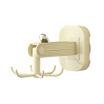 Rotating suction cup hook without punching pots and spoons storage rack kitchen household spatula rack wall hanging rack