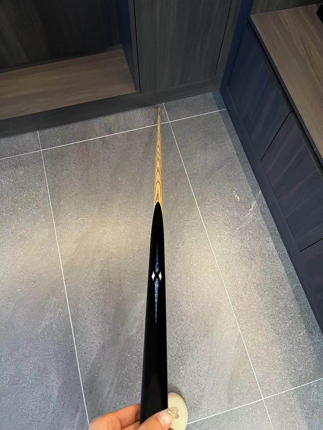 Ручка кий Общественный полюс этаж маленькая голова Полигональная комната мозаика модель восемь кий 