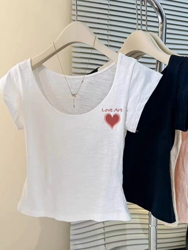 Летняя бамбуковая комфортная дышащая футболка, облегающий крой