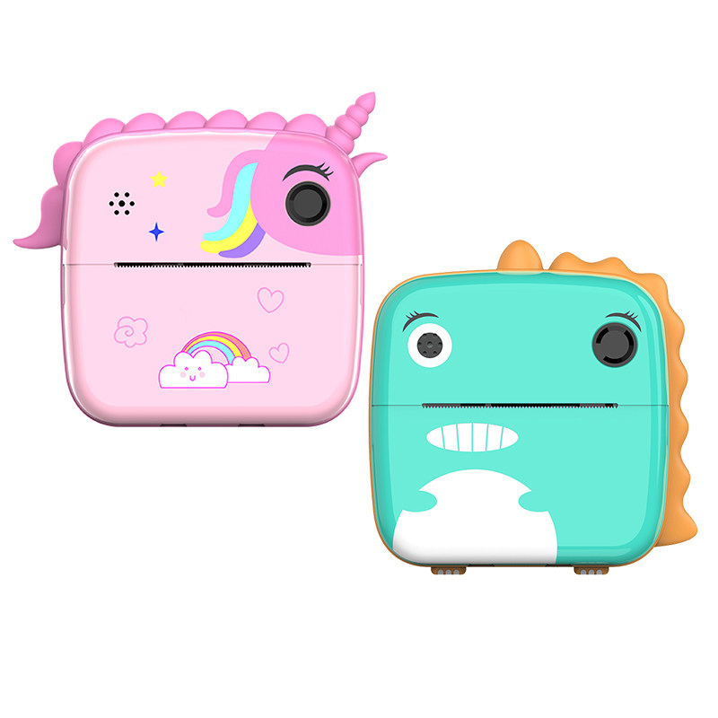 Children's Instant Camera Can Print High-Definition Toy Camera, Birthday Gift for Babies Aged 3-6-12 Years Old and Primary School Students