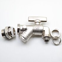 Floor heating valve sleeve valve card sleeve buckle type water separator into and back water aluminum plastic pipe floor heating pipe 1 inch 2025 shield transport