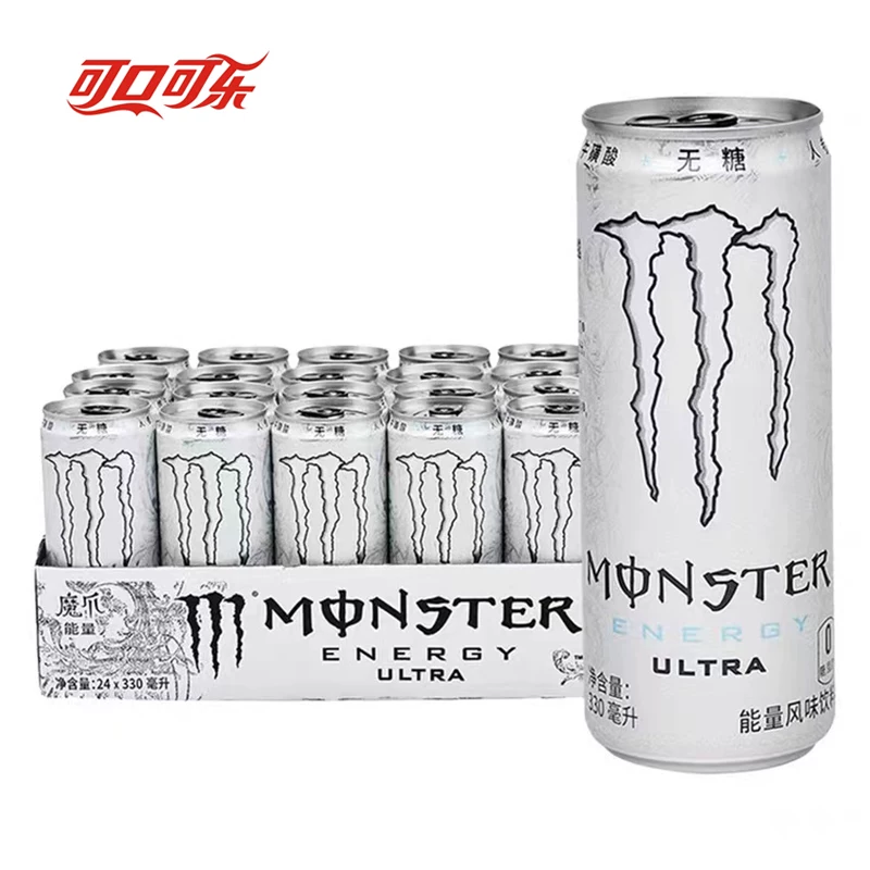 Энергетический напиток (Coca‑Cola Monster) 330 мл — наборы с разными вкусами, без сахара и с сахаром