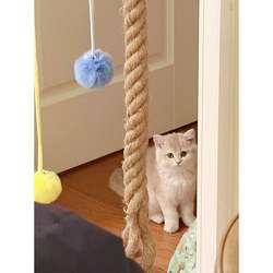 Tongtian Hemp Rope Climbing Toy Cat Climbing Frame Cat Handy Gadget Wall Cat Grinding Catch Cute Cat Classy