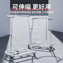 Thickened Bag Filling Device Household removable bag holding device for grain harvesting and multi-functional bag filling and bag support frame