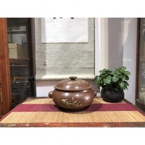 Manufacturer Steam Pot Steam Pot Chicken Steam Pot Purple Pottery Steam Pot Electric Steamer Yunnan Jianshui Purple Pottery Purple Clay Steam Pot Household Special
