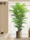 Simulated green plant loose tail sunflower high-end light luxury style fake tree indoor living room floor decoration landscaping bionic green plant potted plant