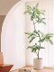 Simulated Monkey-Eared Plant for Living Room, High-End Artificial Plant, Indoor Simulated Potted Plant, Large Floor-Standing Decorative Piece for Landscape Decoration