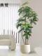 Artificial Green Plant Money Tree Decoration, High-End Luxury Indoor Fake Potted Plant, Large Floor-Standing Tree for Living Room, Simulated Plant