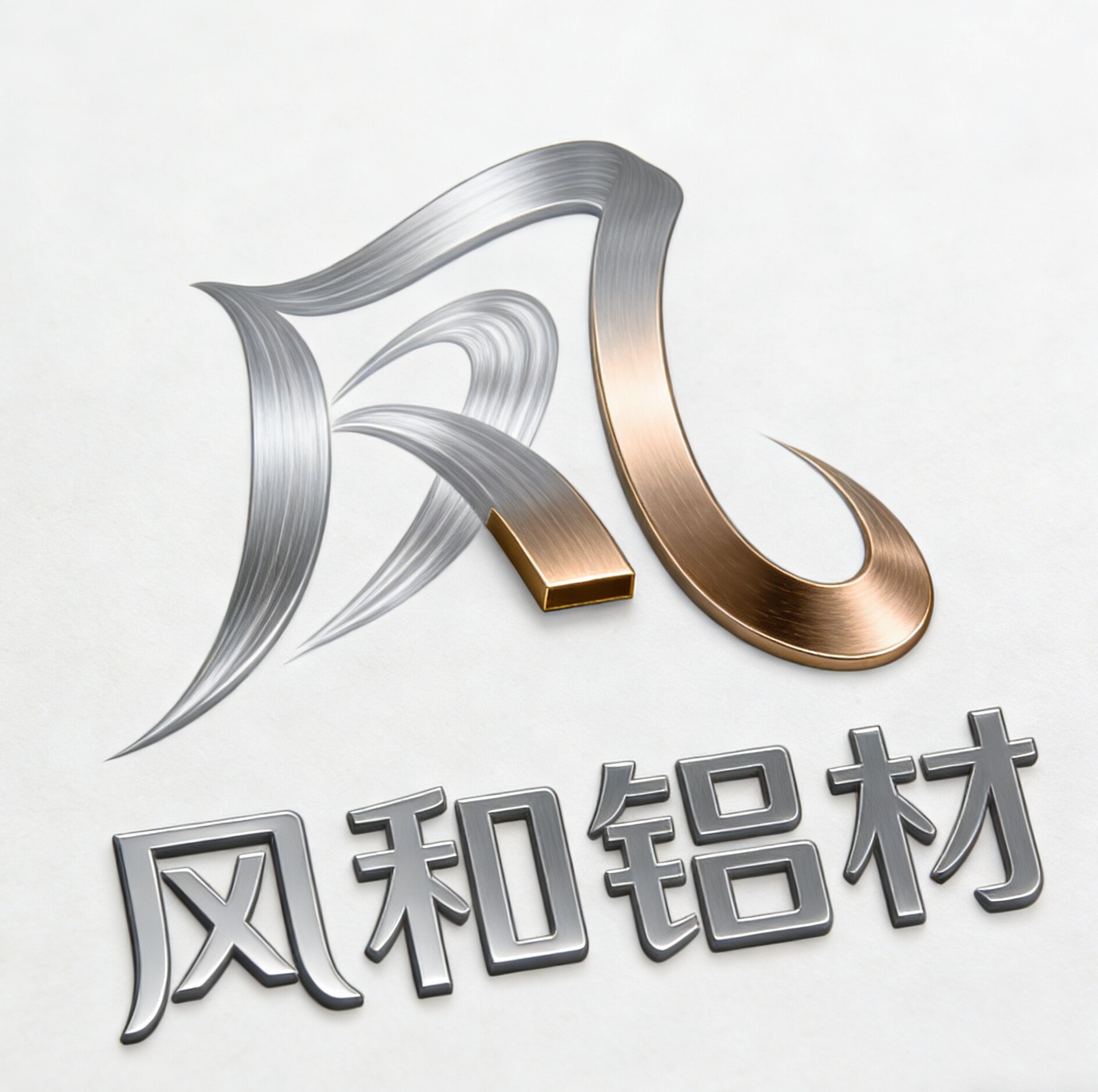 风和铝材的LOGO