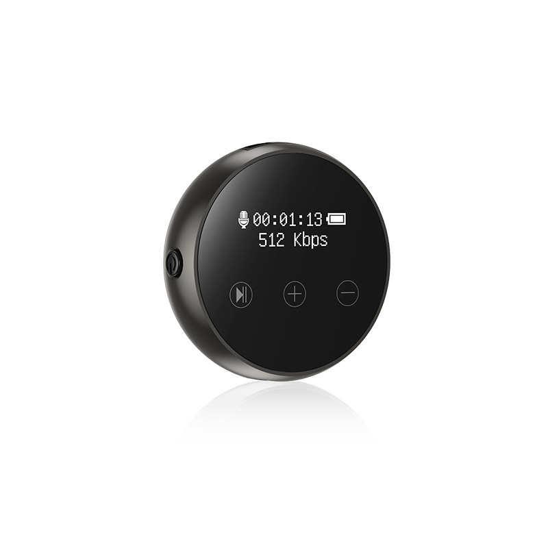 Emp Voice Recorder with Professional High-Definition Noise Reduction for Lawyers, All-In-One Device for Recording Meetings and Hanging on Equipment