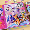 My Little Pony Magnetic Puzzle for Children Aged 3 to 6, Magnetic Flat Puzzle for Girls, Toddler Educational Baby Early Learning Toy