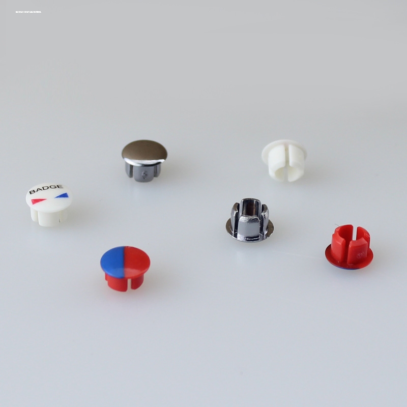 Hot and Cold Water Sign Sticker Faucet Accessories Handle Switch Red and Blue Label Decorative Cover Identification Hotel Guesthouse
