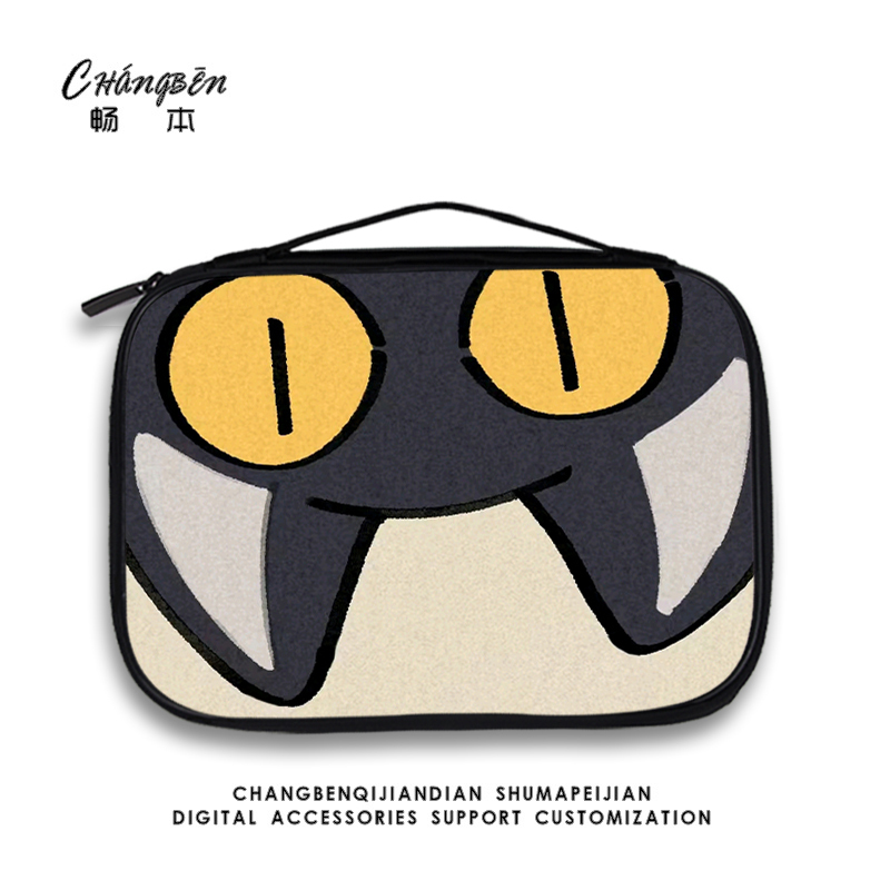 Cartoon Simple Tablet Storage Bag Suitable for Xiaomi 7Pro, Apple iPad 10, Huawei Matepad 11inch, Pad12, Computer E-Liner Bag, Air5 Keyboard Protective Cover, Mini7 Portable Tote Bag