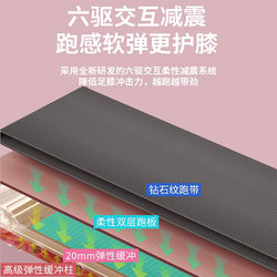 German Imported Treadmill for Home Use, Small, Foldable, for Women to Lose Weight, Ultra-Quiet, Shock-Absorbing, Indoor Walking Fitness