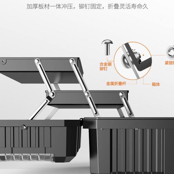 Box portable tool box for home industrial grade large multi-function hardware storage box tool storage box electrician
