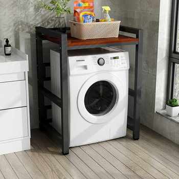 Washing machine storage rack double-layer floor frame stacking rack drum storage rack floor double-layer dryer bracket