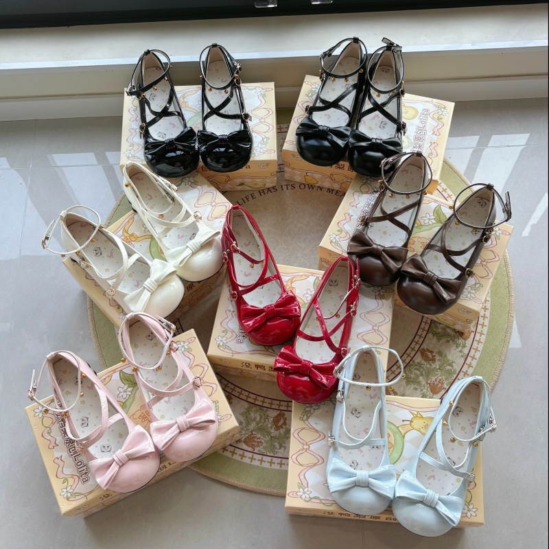 Little Roll Roll Lo Shoes Upgraded Version with Rabbit Paw-Shaped Heel 2.5cm Daily Sweet and Cute Style That Can Be Worn Casually Little Roll Roll Lo Shoes Upgraded Version with Rabbit Paw-Shaped Heel 2.5cm Daily Sweet and Cute Style That Can Be Worn Casually