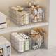 304 stainless steel drain basket household kitchen storage basket square fruit vegetable basket internet celebrity cosmetic storage basket