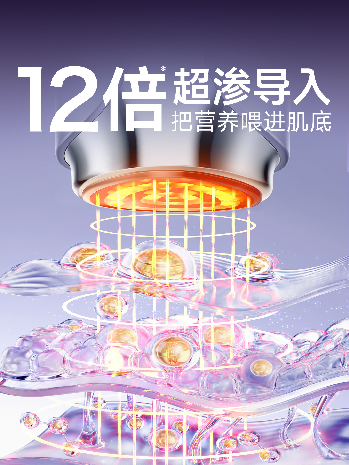 Haier Beauty Device for Lifting, Firming, and Promoting the Absorption of Essence, Facial Cleansing Method, Anti-Aging, Lightening Wrinkles, Girlfriend's Birthday Gift