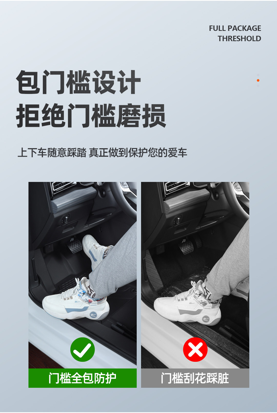 Suitable for Wuling Hongguang S, full-coverage 7-seater 5V original factory driver's side TPE carpet modification accessories