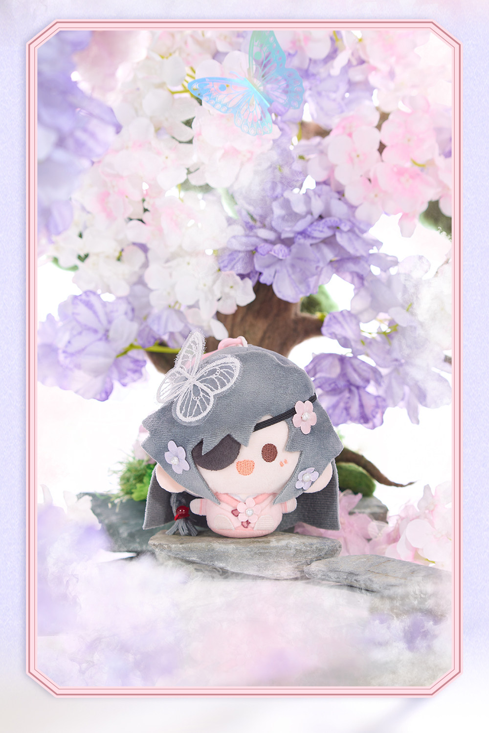 MINIDOLL TGCF Floral Xie Lian Hua Cheng plush keychain detail image 9